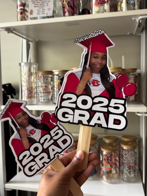 2025 Graduation Fans β Custom Photo Grad Fan β Class of 2025 Ceremony Fans β Graduation Party Favors