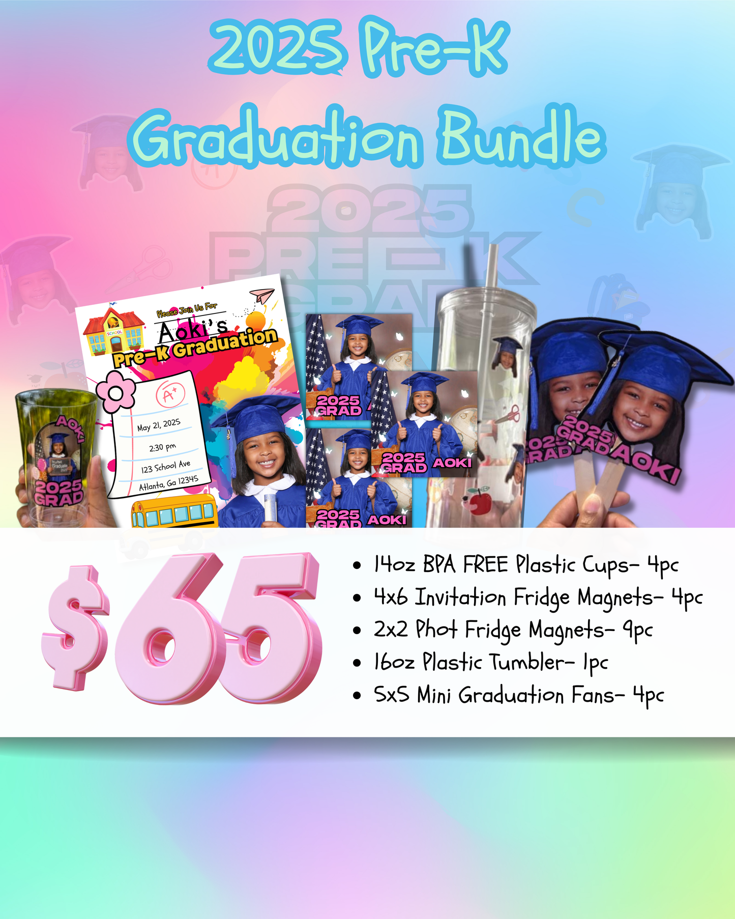 2025 Pre-K Graduation Bundle